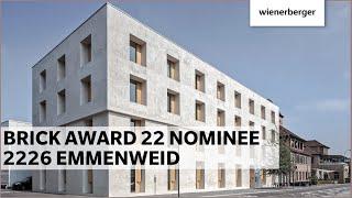 Brick Award 22 Nominee 2226 Emmenweid