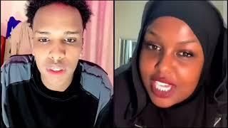 RUFIYAN KA TIKTOK JABRA OO QALAANJO SOMALI FUNNY ON TIKTOK LIVE QOSOL BADAN 