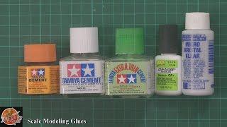 Scale model Glues