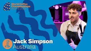 Jack Simpson, Australia — 2023 World Barista Championship: Semi-Finals