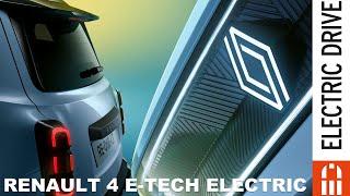 Renault R4 E-Tech Electric -  Marktstart ab 2025 - auch mit Stoffdach! Die ersten Infos!