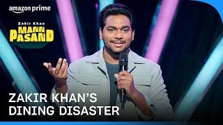 Dining With Friends Gone Wrong ft. Zakir Khan  | Mannpasand | Prime Video India