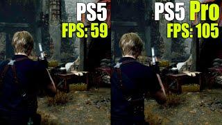 Resident Evil 4 on PS5 vs. PS5 Pro | Loading, Graphics, Resolution and FPS Test