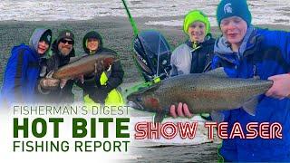 Mid-Winter Steelhead Fishing Report & Ludington Lake Trout Fishing Episode Teaser!