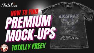 Free mockup t shirt | How to find Premium Mockups for free | PSD Mockups for free