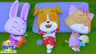 Cinco en la Cama Canciones de Números para niños por Loco Nuts