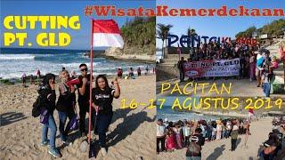 DEPARTEMEN CUTTING PT. GLD. WISATA KEMERDEKAAN KE PACITAN 16-17 AGUSTUS 2019. PRIMA INDAH TOUR