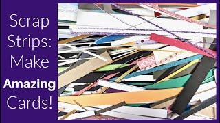 Scraps! USE them DON"T Lose them!   #scrapscardmaking