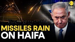 BREAKING: Iran FIRES 10 Missiles in MASSIVE Strike On Israel's Haifa | Israel-Iran War LIVE | WION