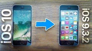 Downgrade iOS 10 to iOS 9.3.2 | Quick Tips