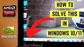 How to Fix Desktop Overscaling problem in AMD and NVIDIA | Gadget Lite