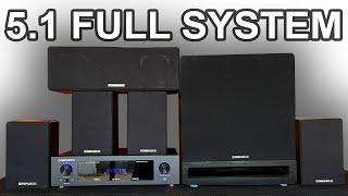 5.1 AMPLIFIER | 5.1 DOLBY SURROUND |JBL SUBWOOFER SURROUND SPEAKERS | REFLEX TECH WORLD