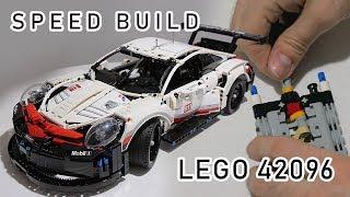 New LEGO Technic 42096 Review | LEGO Porsche 911 RSR | LEGO 42096 | Porsche Speed Build Time-lapse