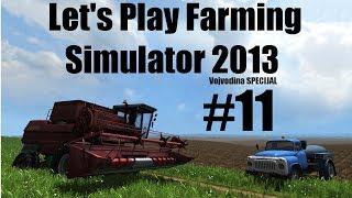 Farming Simulator 2013 S3E11 Sunflower harvest