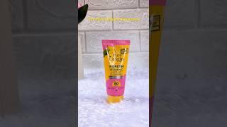 Korean vitamin c sunscreen #pureorigin #sunscreen #summerskincare #shorts #short  #ugccreator #ugc