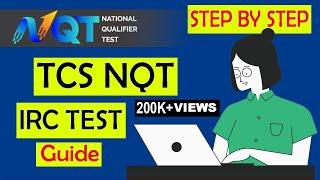 TCS NQT IRC Test Step By Step Oct 2020 | Infrastructure Readiness Check