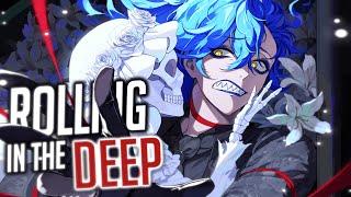 Nightcore - Rolling in the Deep (Rock Version) (Lyrics)