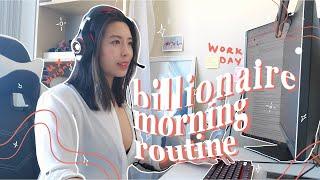  UX DESIGNER VLOG  i tried the "1 billion dollar morning routine"