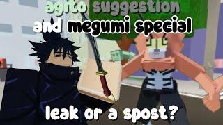 agito suggestion and megumi special for ultimate? - full showcase (jujutsu shenanigans)