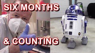 Painting R2-D2 - Plus More Finishing Tips & Omni Wheel Installation.