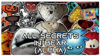 АБСОЛЮТНО Все Секреты в BEAR (Alpha) Roblox