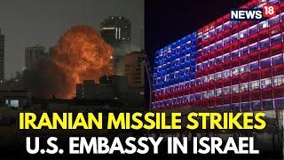 Israel Iran War LIVE | US Embassy In Israel Sustains Minor Damage After Iranian Missile Strike