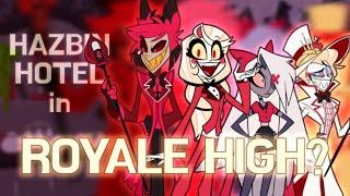 I made HAZBIN HOTEL characters in ROBLOX Royale High!?!️[[#hazbinhotel #royalehigh ]]