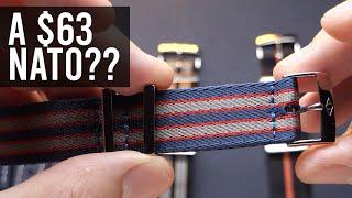 How could a NATO style strap possibly be worth $63? - Artem Nylon and Blue Sail Cloth Review