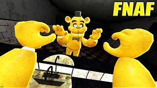 I TURNED INTO AN ANIMATRONIC AND SCARE THE SECURITY GUARD FNAF COOP GMOD ► Garry's Mod