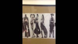 Fashion art exhibit