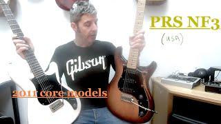 UNPLUGGED comparison: Maple v Rosewood Fingerboard. USA PRS NF-3 Guitars (pt.1)