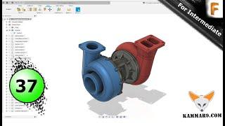 Fusion 360 Modeling V12 Engine EP 37  Full HD