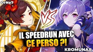 IL JOUE CHIORI POUR SPEEDRUN ET CA MARCHE ! L'arène des Abysses 8ième de Final ! Genshin Impact FR