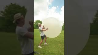 Blowing up World’s BIGGEST balloon until it pops! (Crazy Results)