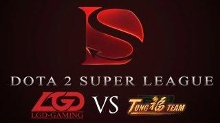 LGD vs TongFu @Dota 2 Super League