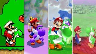 Evolution of Yoshi in Super Mario Games (1990-2022)