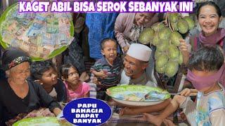 KELUARGA SEMUA KUMPUL DIRUMAH PAPU SEBELUM KAMI PERGI, HEBOH SEMUANYA BAHAGIA NYEROK UANG