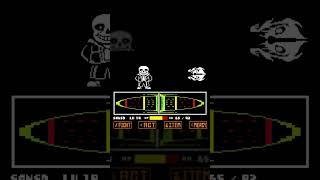 Can Sans dodge a Gaster Blaster?