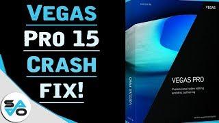 How To Fix Sony Vegas Pro 15 Has Stopped Working