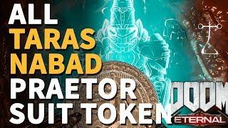 All Praetor Suit Token Taras Nabad Doom Eternal Locations