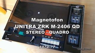 Magnetofon UNITRA ZRK M-2406 QD 4CH Stereo Quadro (1974-77)