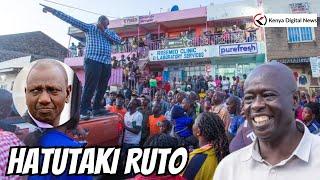 'HATUTAKI RUTO, LETA GACHAGUA!' Shock as Kajiado North residents tell their MP Ngogoyo!!