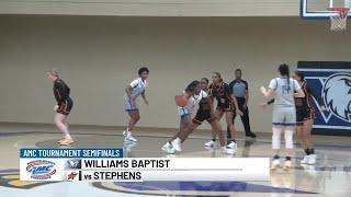 Williams Baptist women's basketball beats Stephens, advances to AMC Tournament title game