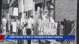 Lost footage of MLK Jr. discovered in North Carolina