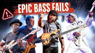 The Funniest Bass Guitar FAILS. EVER.