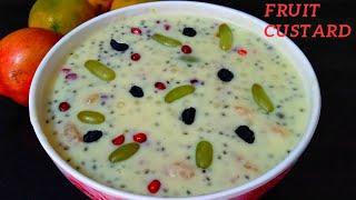 Summer Special Fruit custard recipe/Easy fruit custard/Lav home food