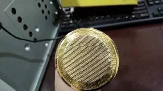 Unboxing and review portable microphone with speaker (Magic Karaoke, KTV-K088)