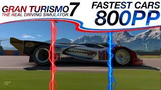 Gran Turismo 7 - Fastest 800pp Cars & Tunes! 2 Million Credits An Hour (GT7 1.37 Sardegna Money)