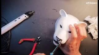 3D Print Pen make tiger-3d printing template