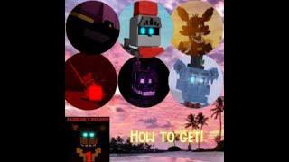 How to get Midnight Motorist,The Gallant Night,True Pirate,and more badges in Fazbear's Revamp P.1